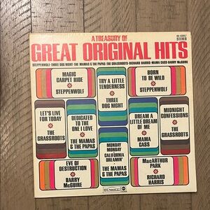 A Treasury of Great Original Hits Vinyl